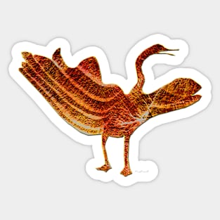 Prehistoric Bird Sticker